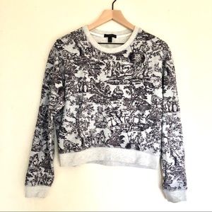 J. Crew Tops - J crew sweatshirt slightly cropped J. Crew Tops - J crew sweatshirt slightly cropped